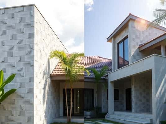 สร้างบ้านให้เย็น ควรเลือกอิฐมวลเบาหรืออิฐบล็อก? เทียบให้เห็นแบบไม่ต้องเดา